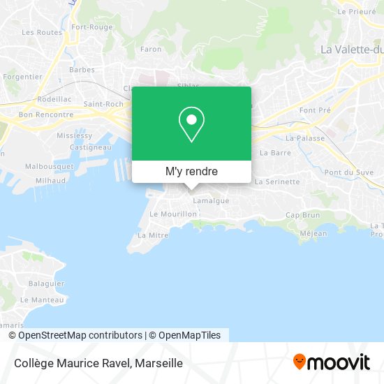 Collège Maurice Ravel plan