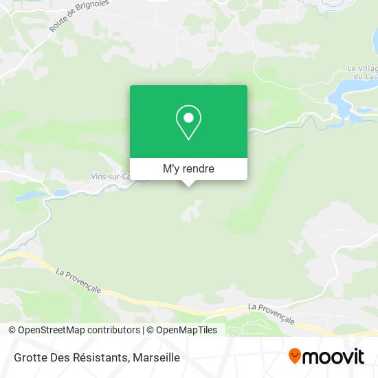 Grotte Des Résistants plan