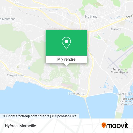 Hyères plan