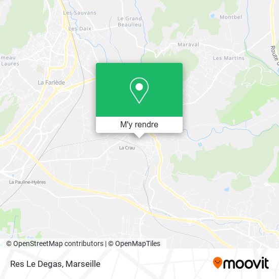 Res Le Degas plan