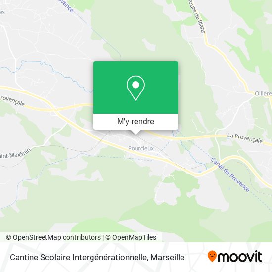 Cantine Scolaire Intergénérationnelle plan