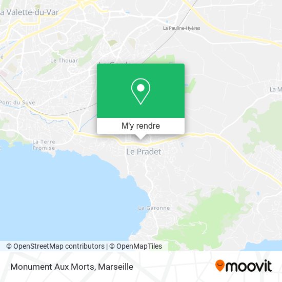 Monument Aux Morts plan