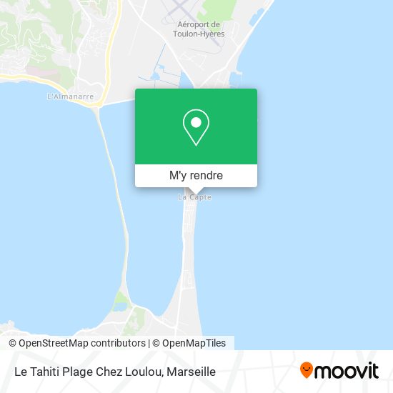 Le Tahiti Plage Chez Loulou plan