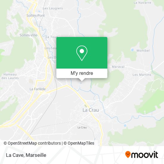 La Cave plan