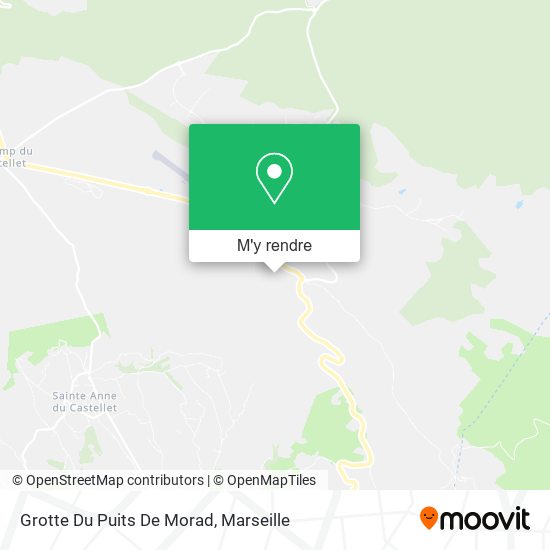 Grotte Du Puits De Morad plan
