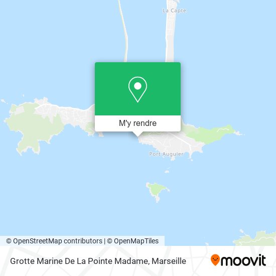 Grotte Marine De La Pointe Madame plan