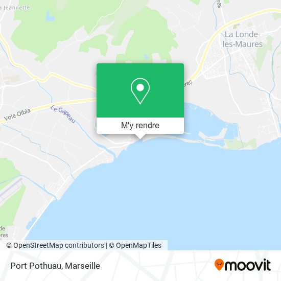 Port Pothuau plan