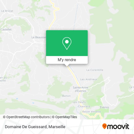 Domaine De Gueissard plan