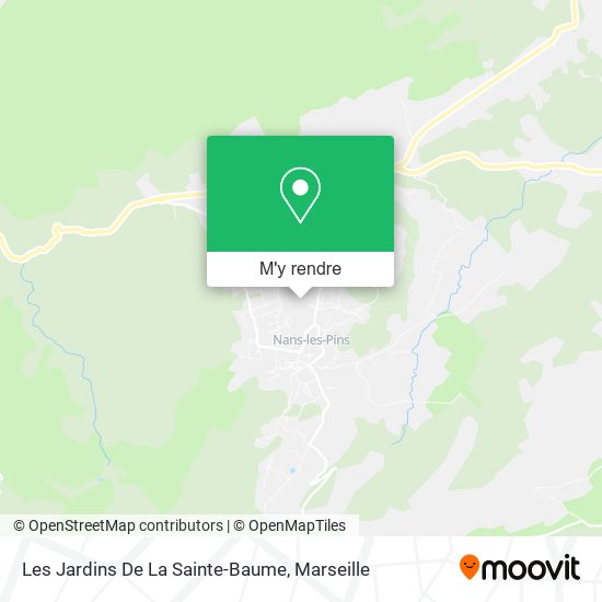 Les Jardins De La Sainte-Baume plan