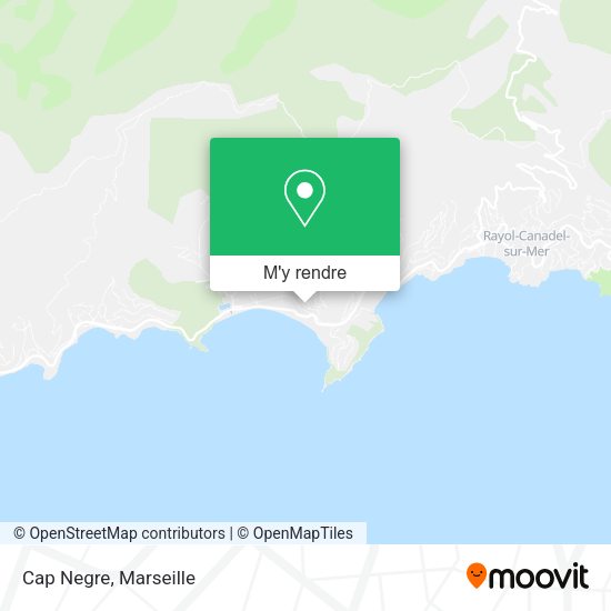 Cap Negre plan