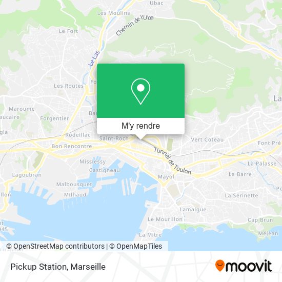 Pickup Station plan