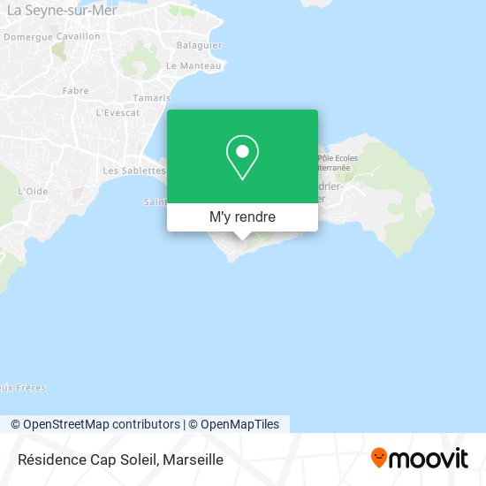 Résidence Cap Soleil plan