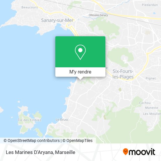 Les Marines D'Aryana plan