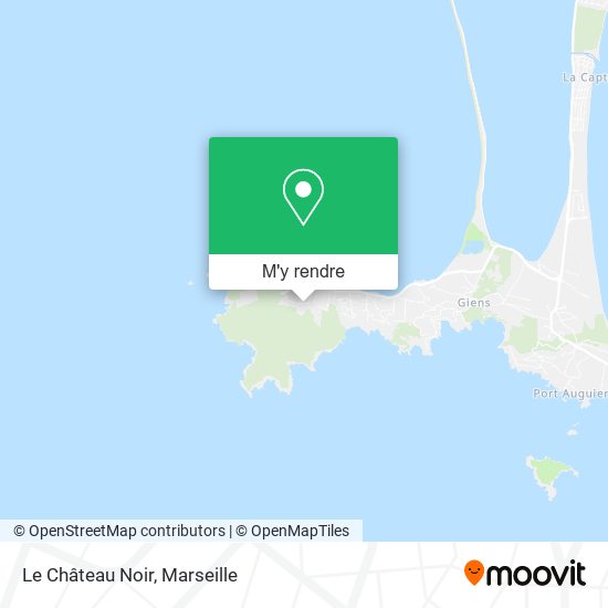 Le Château Noir plan