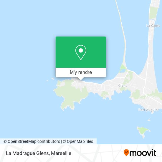 La Madrague Giens plan
