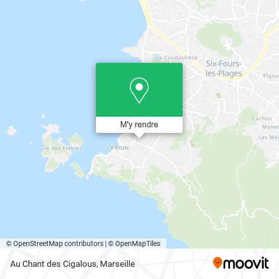 Au Chant des Cigalous plan