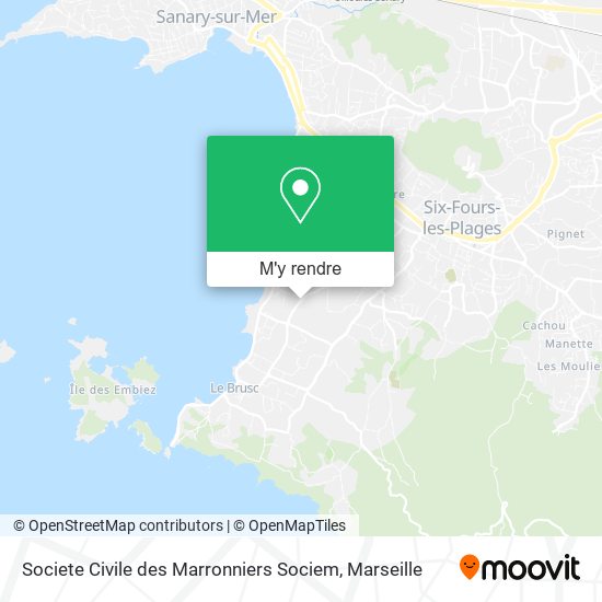 Societe Civile des Marronniers Sociem plan