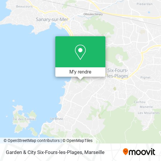 Garden & City Six-Fours-les-Plages plan