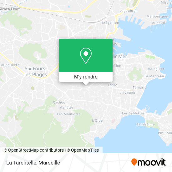 La Tarentelle plan