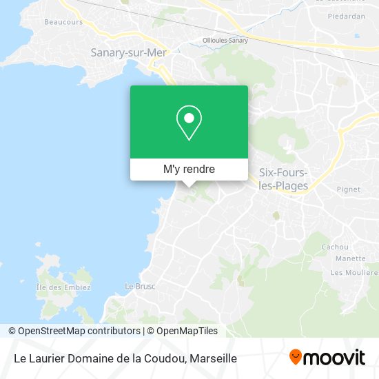 Le Laurier Domaine de la Coudou plan
