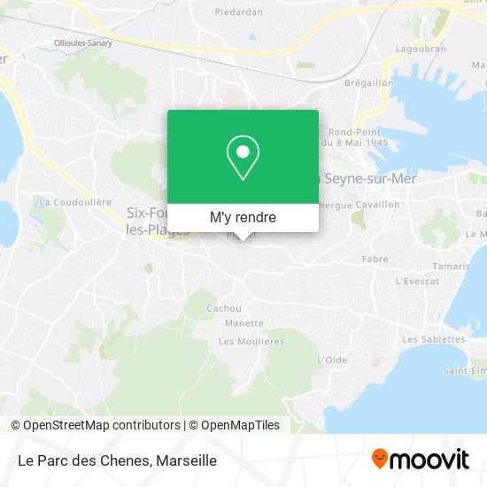 Le Parc des Chenes plan