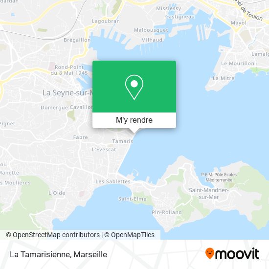 La Tamarisienne plan