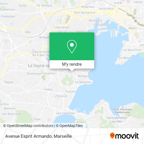 Avenue Esprit Armando plan
