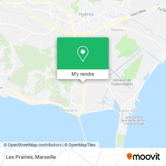 Les Prairies plan
