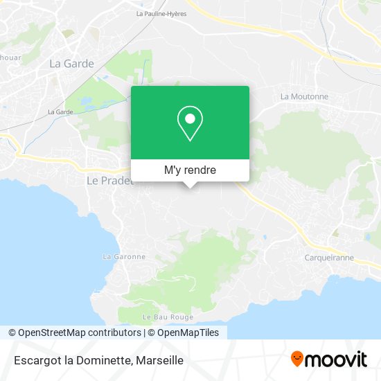Escargot la Dominette plan