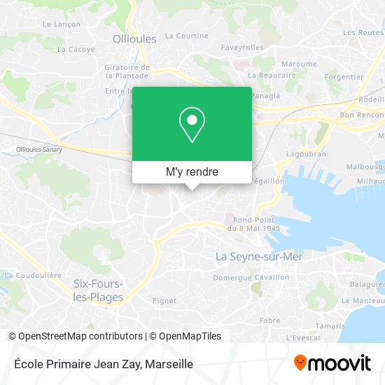 École Primaire Jean Zay plan