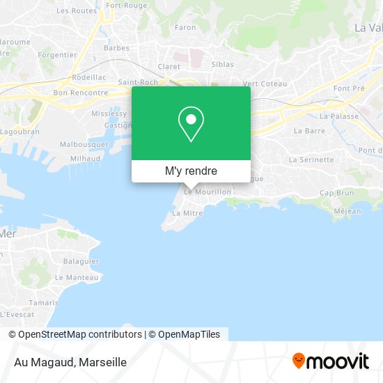 Au Magaud plan