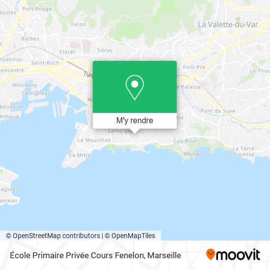 École Primaire Privée Cours Fenelon plan