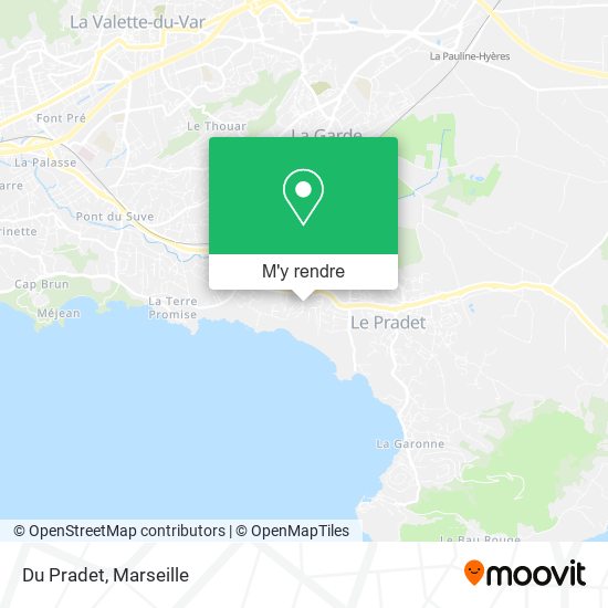 Du Pradet plan