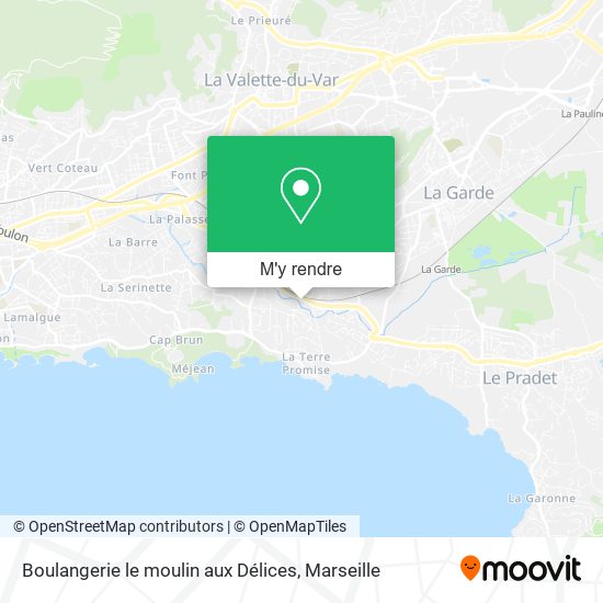 Boulangerie le moulin aux Délices plan