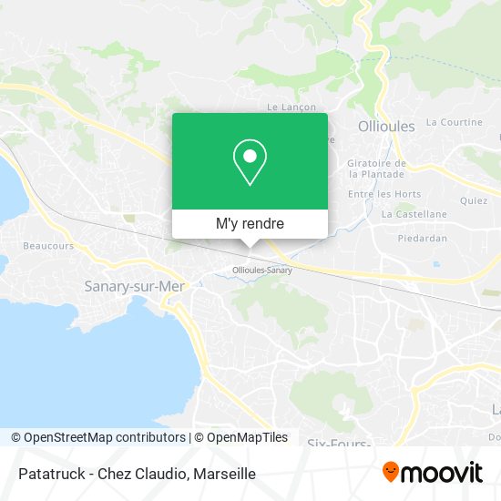 Patatruck - Chez Claudio plan