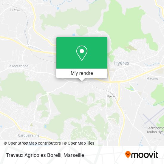 Travaux Agricoles Borelli plan