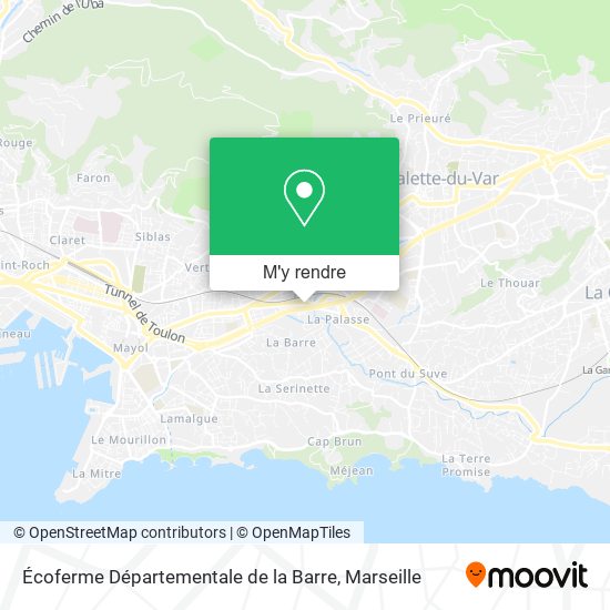 Écoferme Départementale de la Barre plan