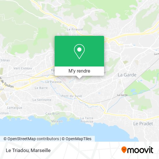 Le Triadou plan