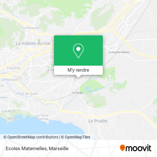 Ecoles Maternelles plan