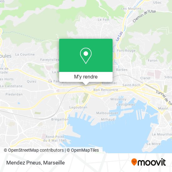 Mendez Pneus plan