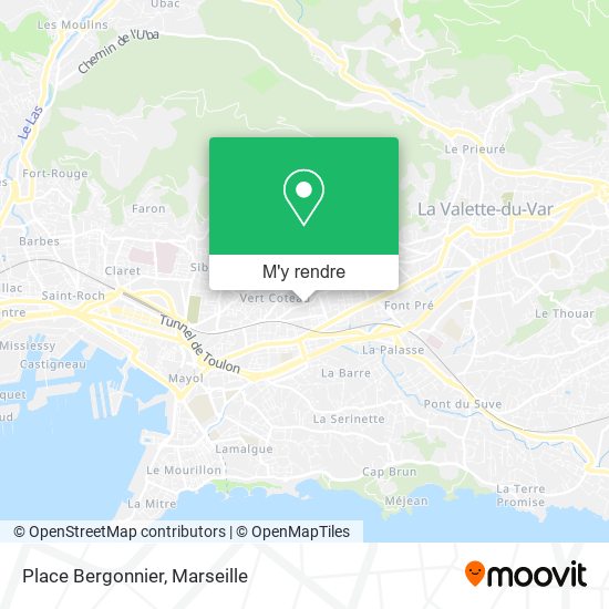 Place Bergonnier plan