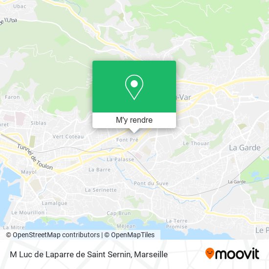 M Luc de Laparre de Saint Sernin plan
