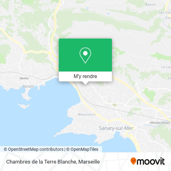 Chambres de la Terre Blanche plan
