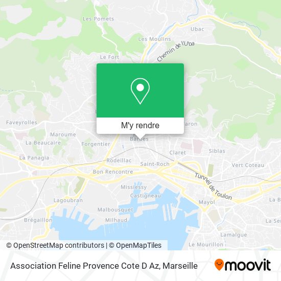 Association Feline Provence Cote D Az plan