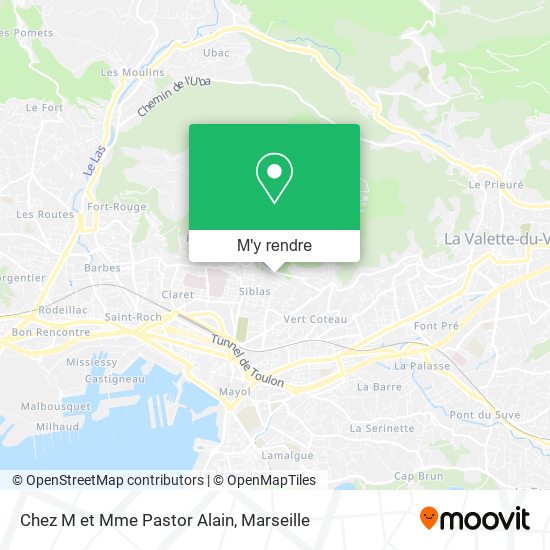 Chez M et Mme Pastor Alain plan