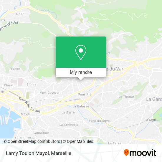 Lamy Toulon Mayol plan