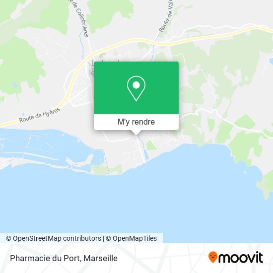 Pharmacie du Port plan