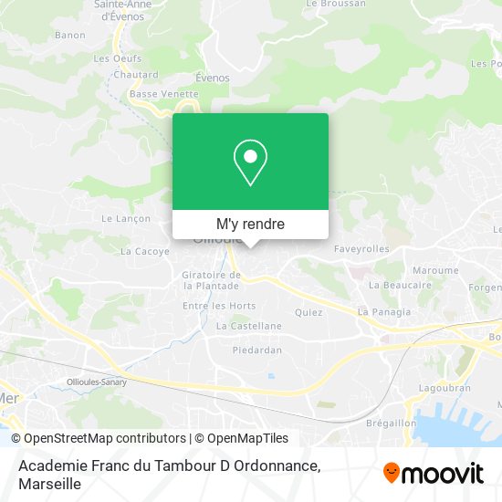 Academie Franc du Tambour D Ordonnance plan