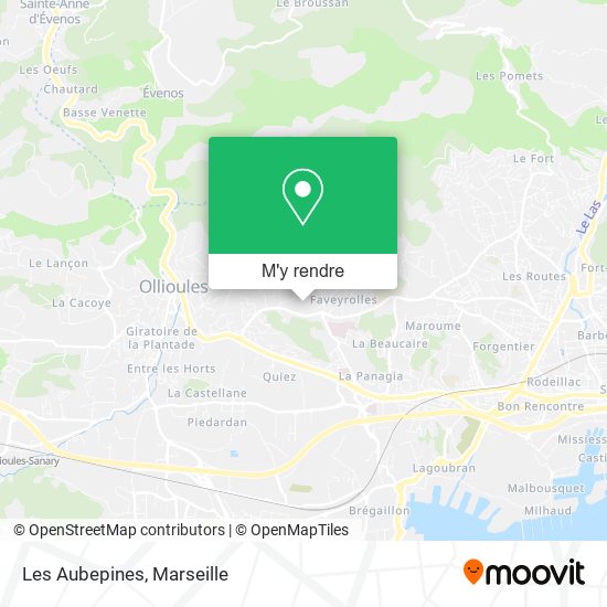 Les Aubepines plan