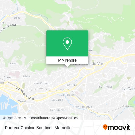 Docteur Ghislain Baudinet plan